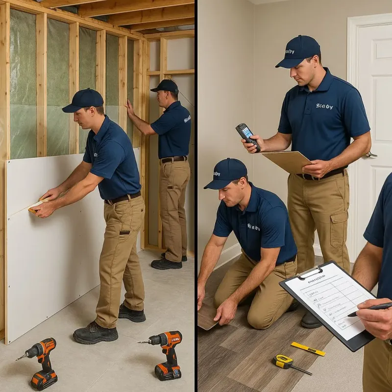 Repairs and Reconstruction process in Spring Lake, NC